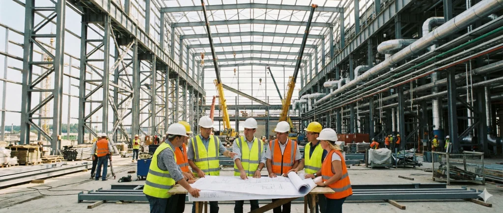 projekt hali produkcyjnej