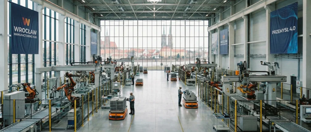 projekty hal produkcyjnych